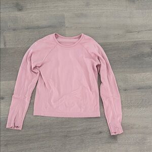 Athleta Pink Long Sleeve Tee